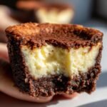 Brownie Bottom Mini Cheesecakes