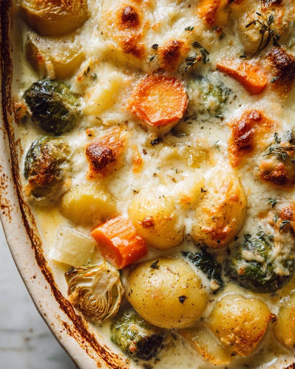 Creamy Winter Vegetable Casserole - detail 2