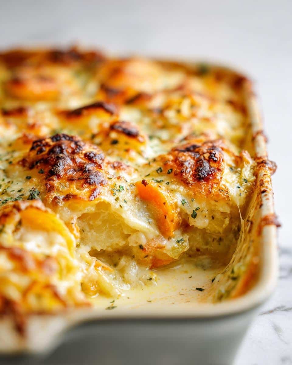 Creamy Winter Vegetable Casserole - detail 3