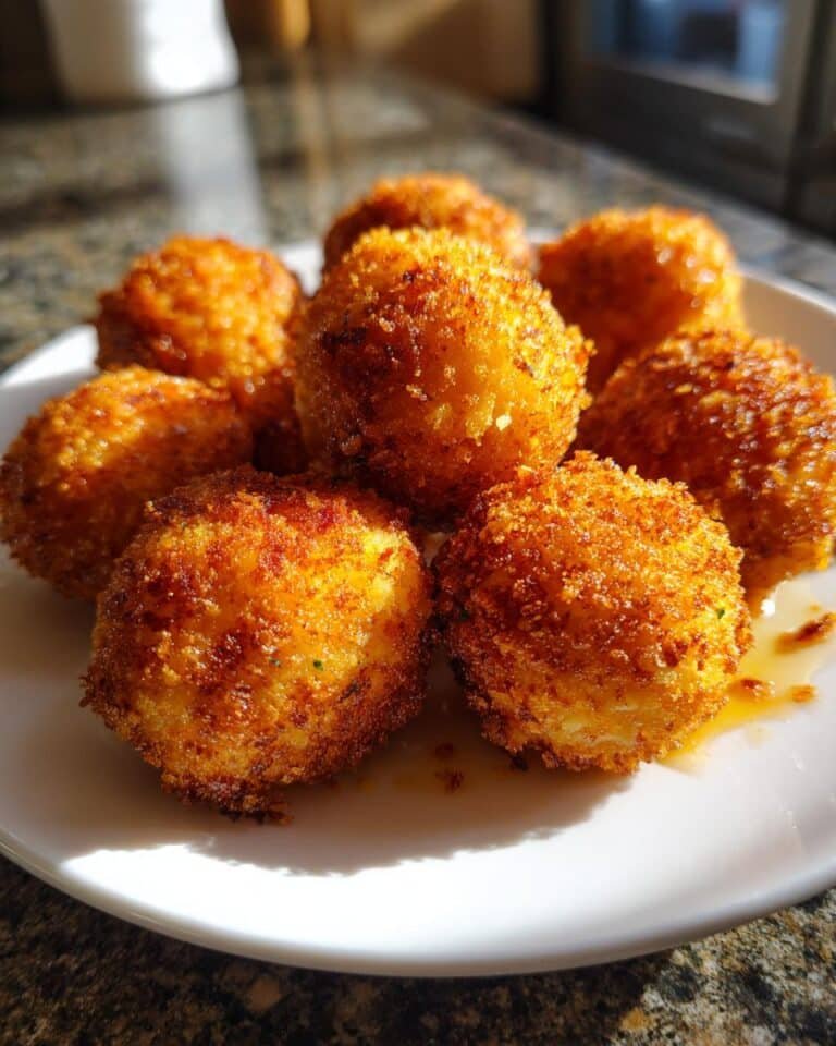 Crispy Fried Potato Balls