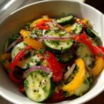 Cucumber & Bell Pepper Salad