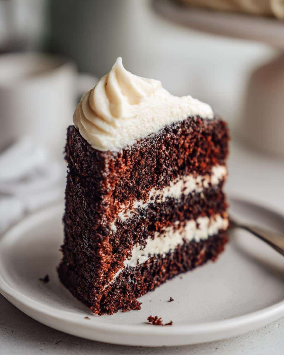 Guinness Chocolate Cake with Irish Buttercream - St. Patrick’s Day - detail 1