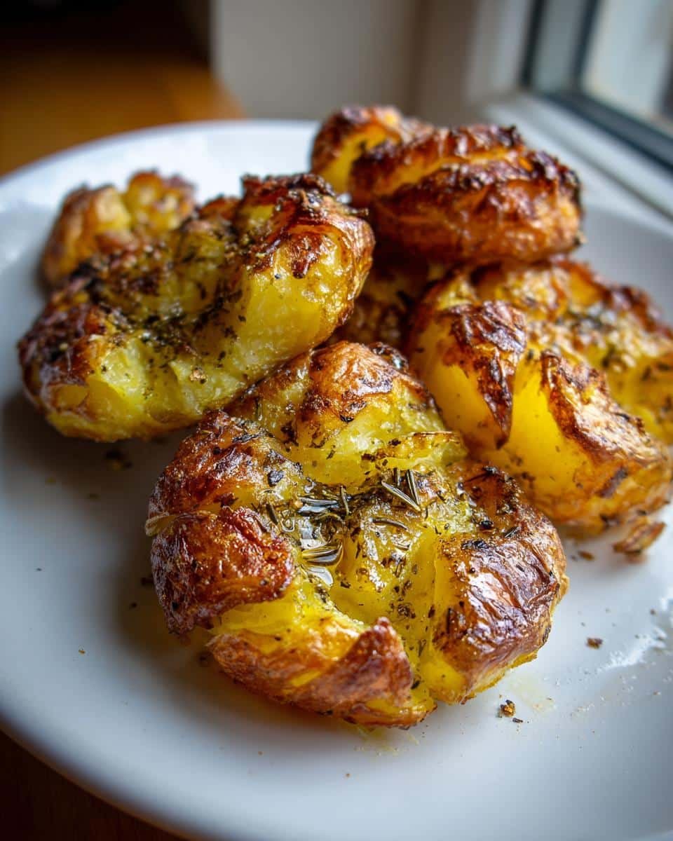 Irresistible Crispy Smashed Potatoes Recipe - detail 1