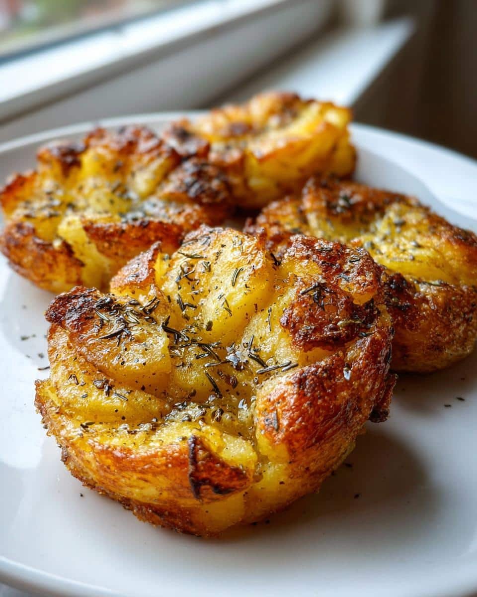 Irresistible Crispy Smashed Potatoes Recipe - detail 2
