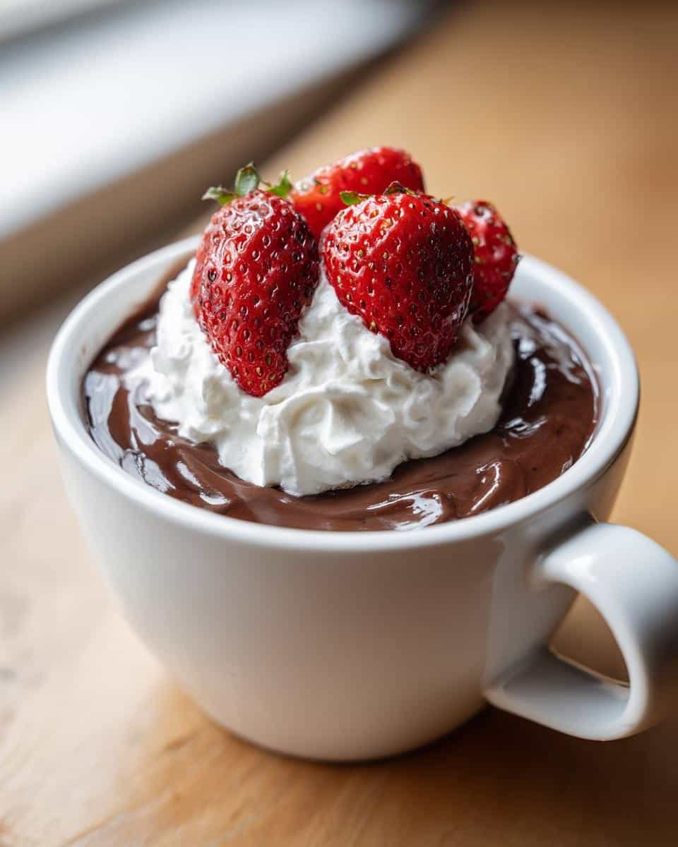 No-Bake Valentine’s Chocolate Dessert Cups - detail 1