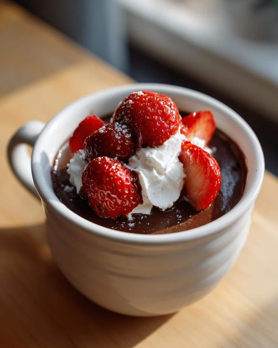 No-Bake Valentine’s Chocolate Dessert Cups - detail 2