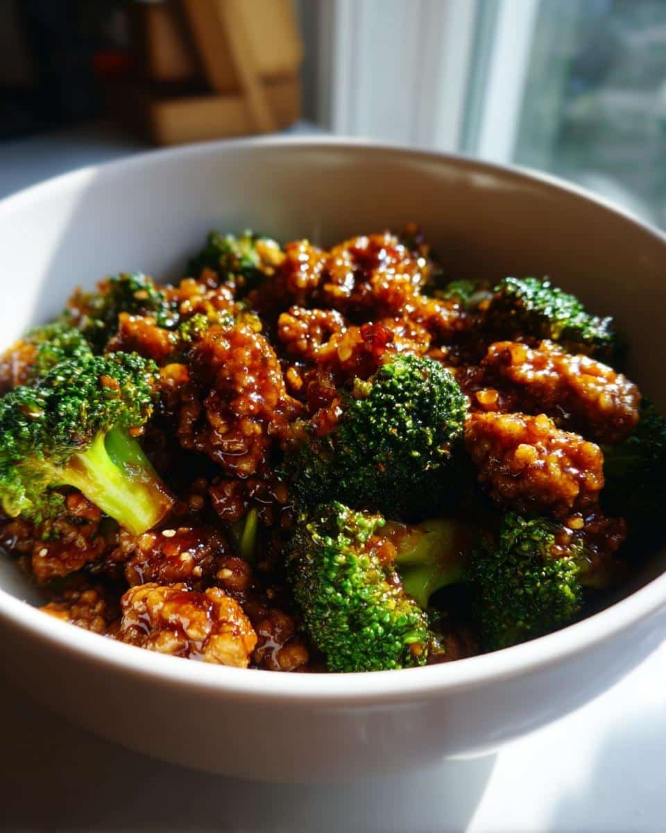 One-Pan Ground Chicken and Broccoli Stir-Fry - detail 1