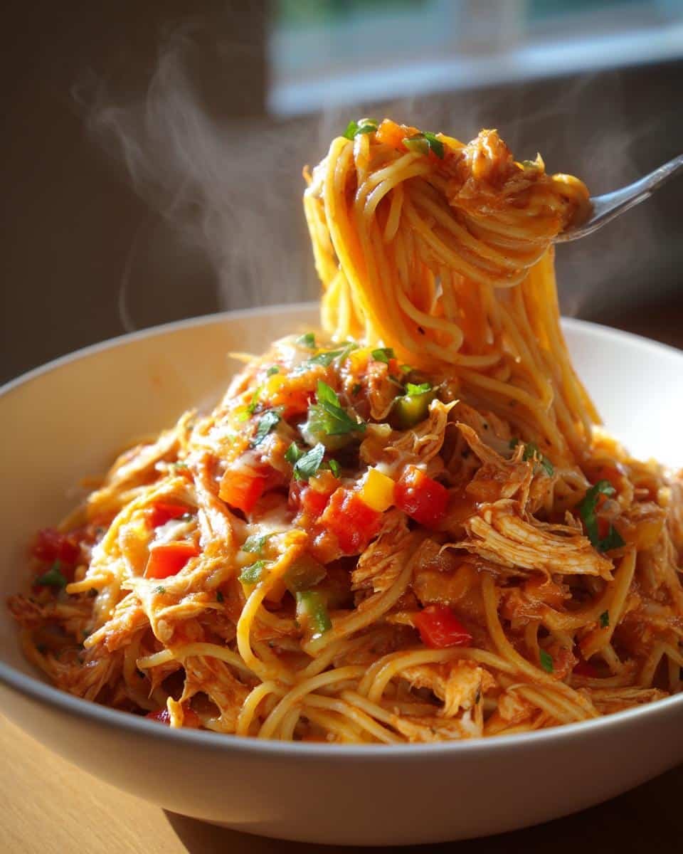 One-Pot Chicken Spaghetti - detail 2