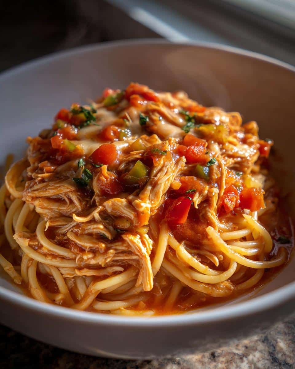 One-Pot Chicken Spaghetti - detail 4