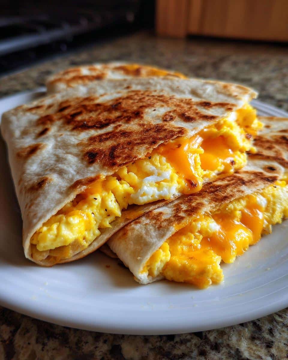 Quick Breakfast Quesadilla - detail 3