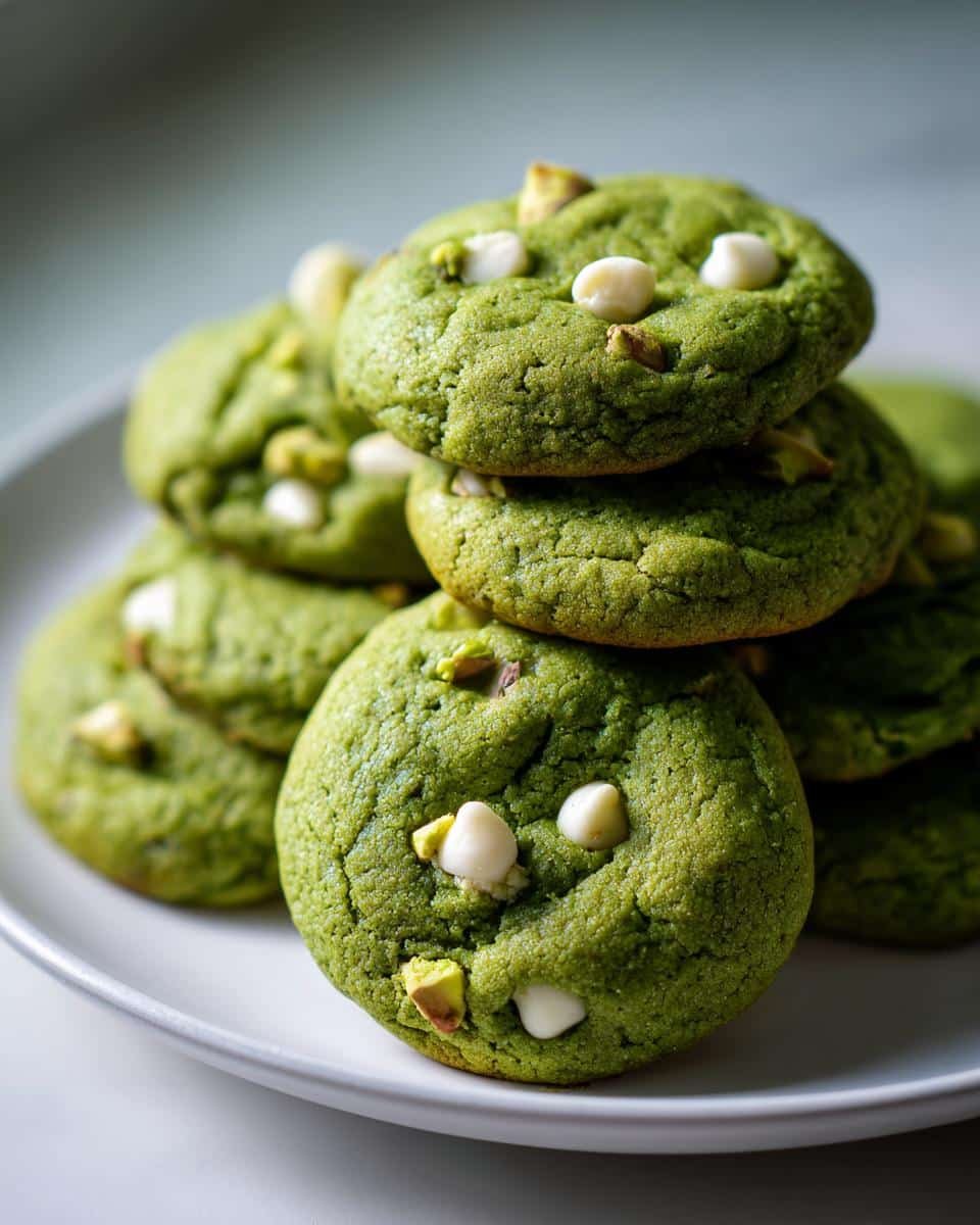 34 Perfect Soft and Chewy Pistachio Pudding Cookies for St. Patrick’s Day 7 Soft and Chewy Pistachio Pudding Cookies - St. Patrick's Day - detail 3