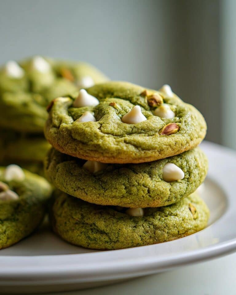 Soft and Chewy Pistachio Pudding Cookies - St. Patrick's Day