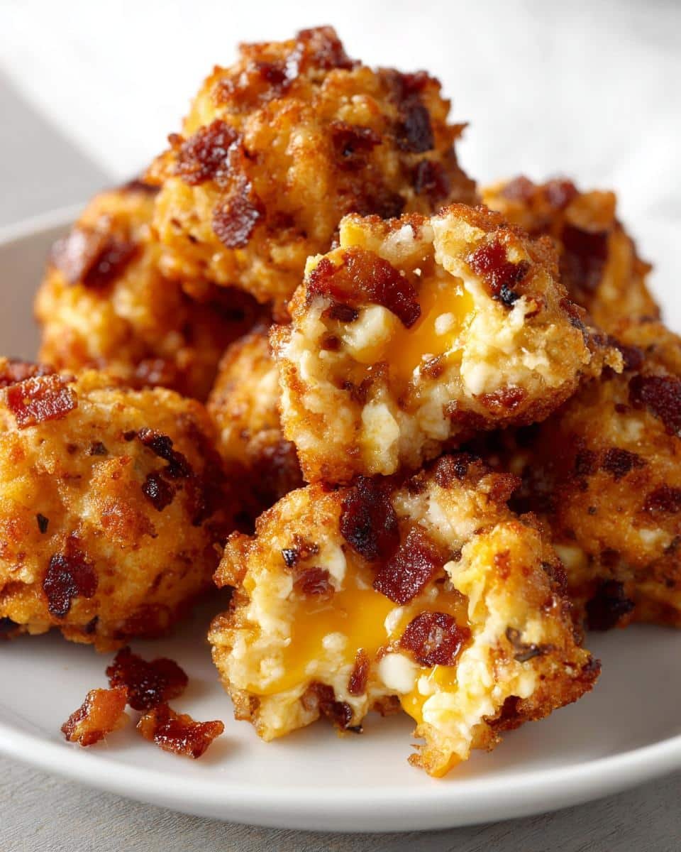 Spicy Bacon Cheese Balls With Jalapeño Twist - detail 2