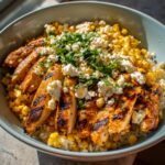 Street Corn Chicken Rice Bowl
