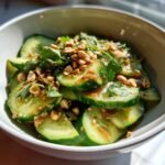Thai Cucumber Salad with Peanut Dressing