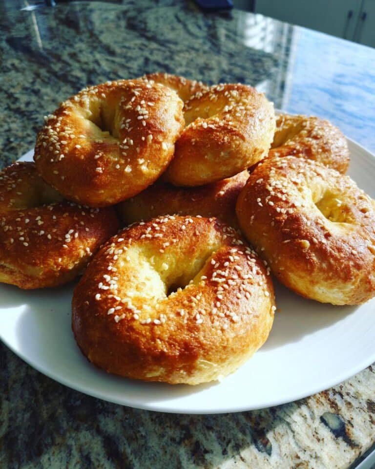 cottage cheese bagels