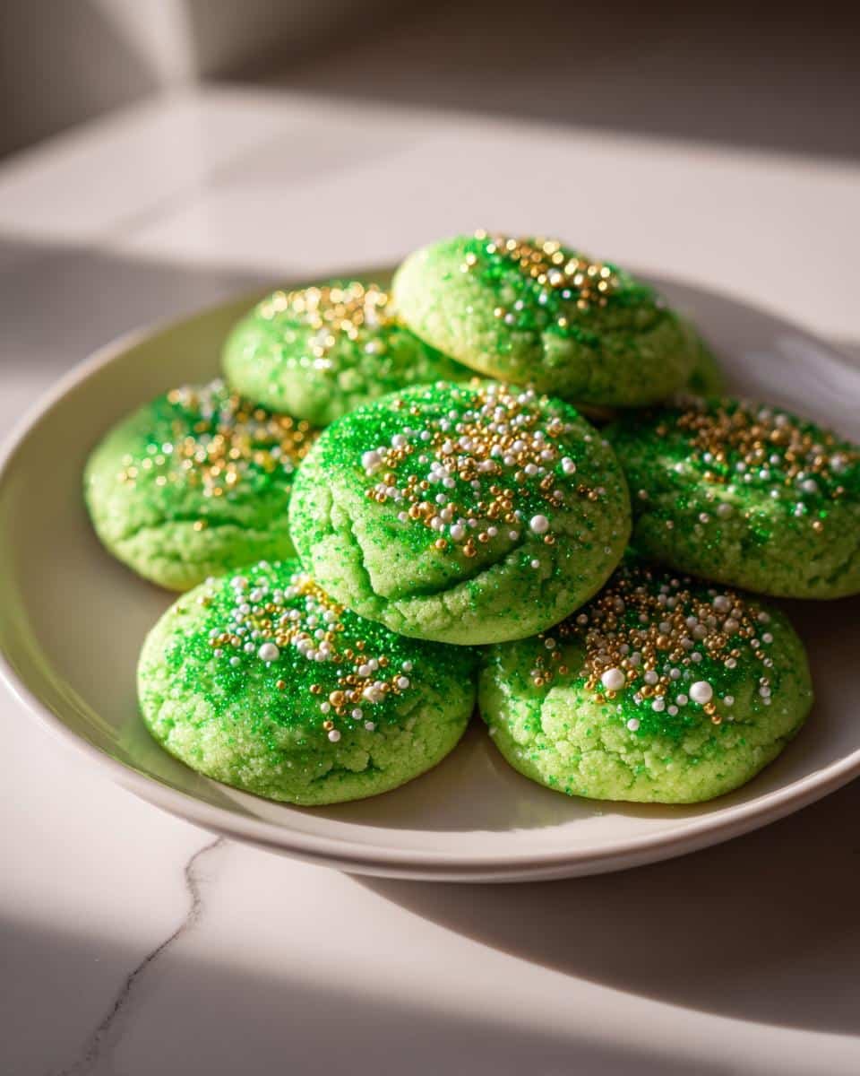 st patrick’s day cookies - detail 1
