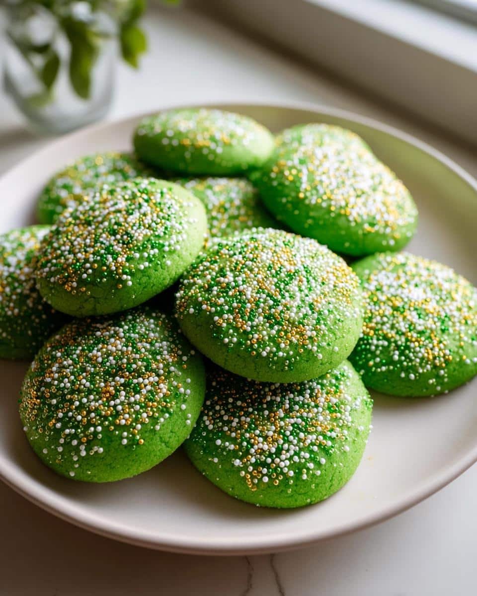 st patrick’s day cookies - detail 3
