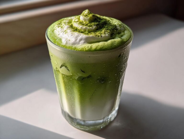 Strawberry Matcha Latte: 5-Minute Bliss in a Glass 1 strawberry matcha latte