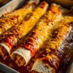 Queso Chicken Enchiladas