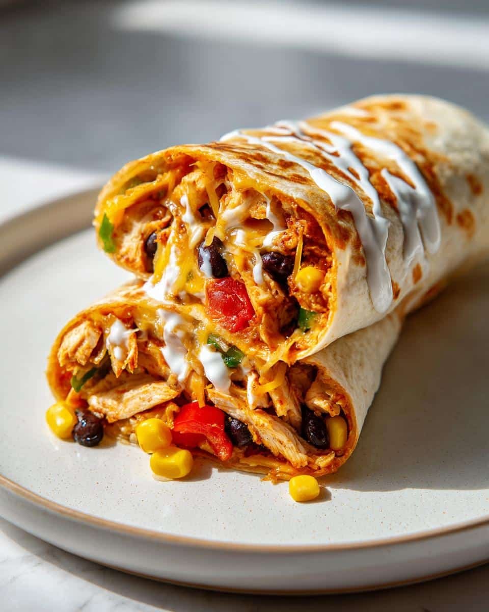 30-Minute Southwest Chicken Wraps: Irresistibly Juicy & Flavorful 7 Southwest Chicken Wraps - detail 3