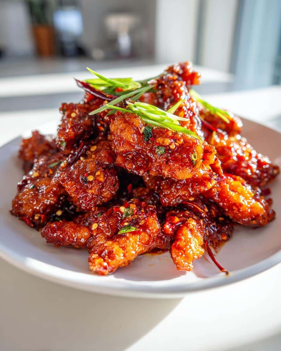 **5-Ingredient Spicy Dragon Chicken Recipe - Fiery & Fast!** 5 Spicy Dragon Chicken - detail 1