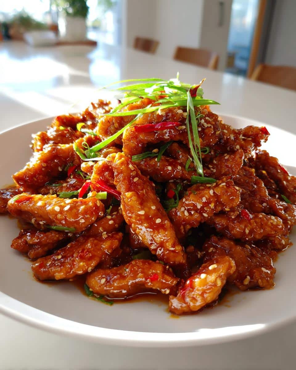 **5-Ingredient Spicy Dragon Chicken Recipe - Fiery & Fast!** 7 Spicy Dragon Chicken - detail 3