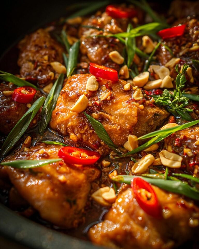 Irresistible 4-Hour Crockpot Thai Peanut Chicken Recipe 1 crockpot thai peanut chicken