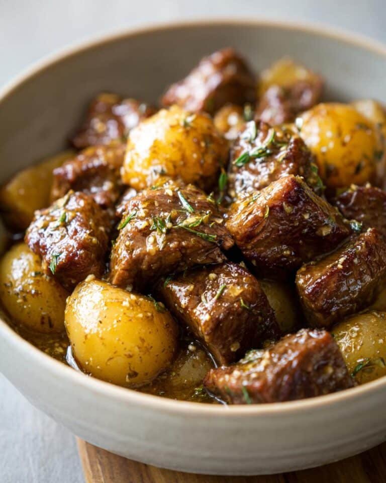 Slow Cooker Garlic Butter Beef with Potatoes: 7-Hour Comfort Bliss 29 slow cooker garlic butter beef with potatoes