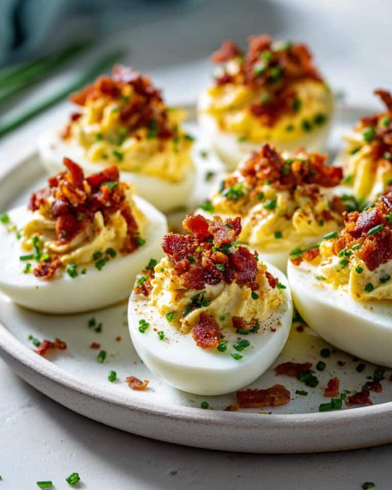 Bacon Deviled Eggs