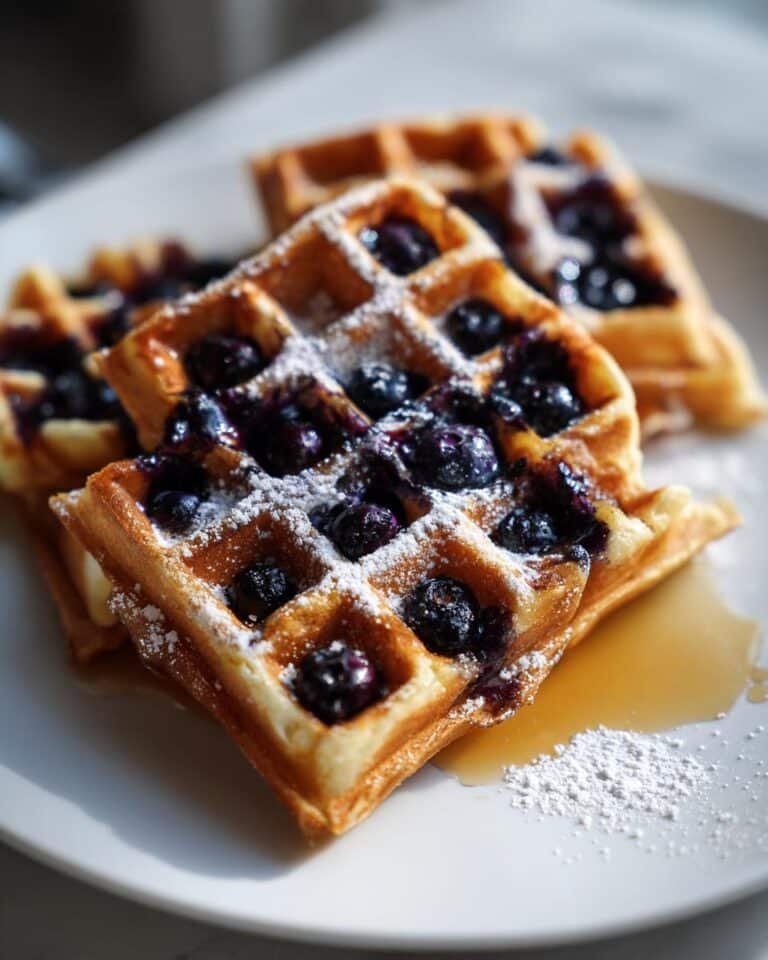 Blueberry Waffles