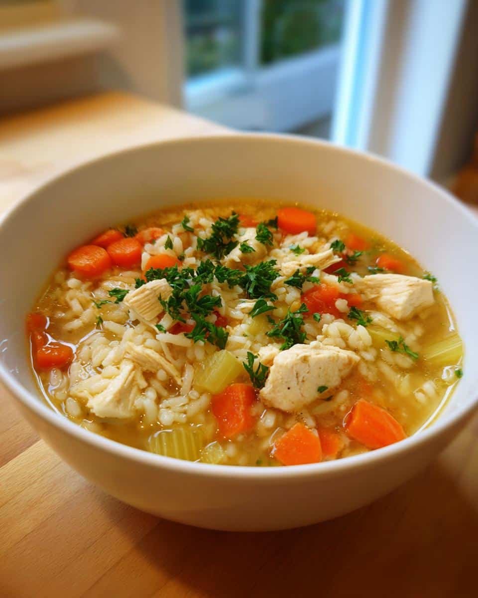 Chicken Rice Soup - detail 1