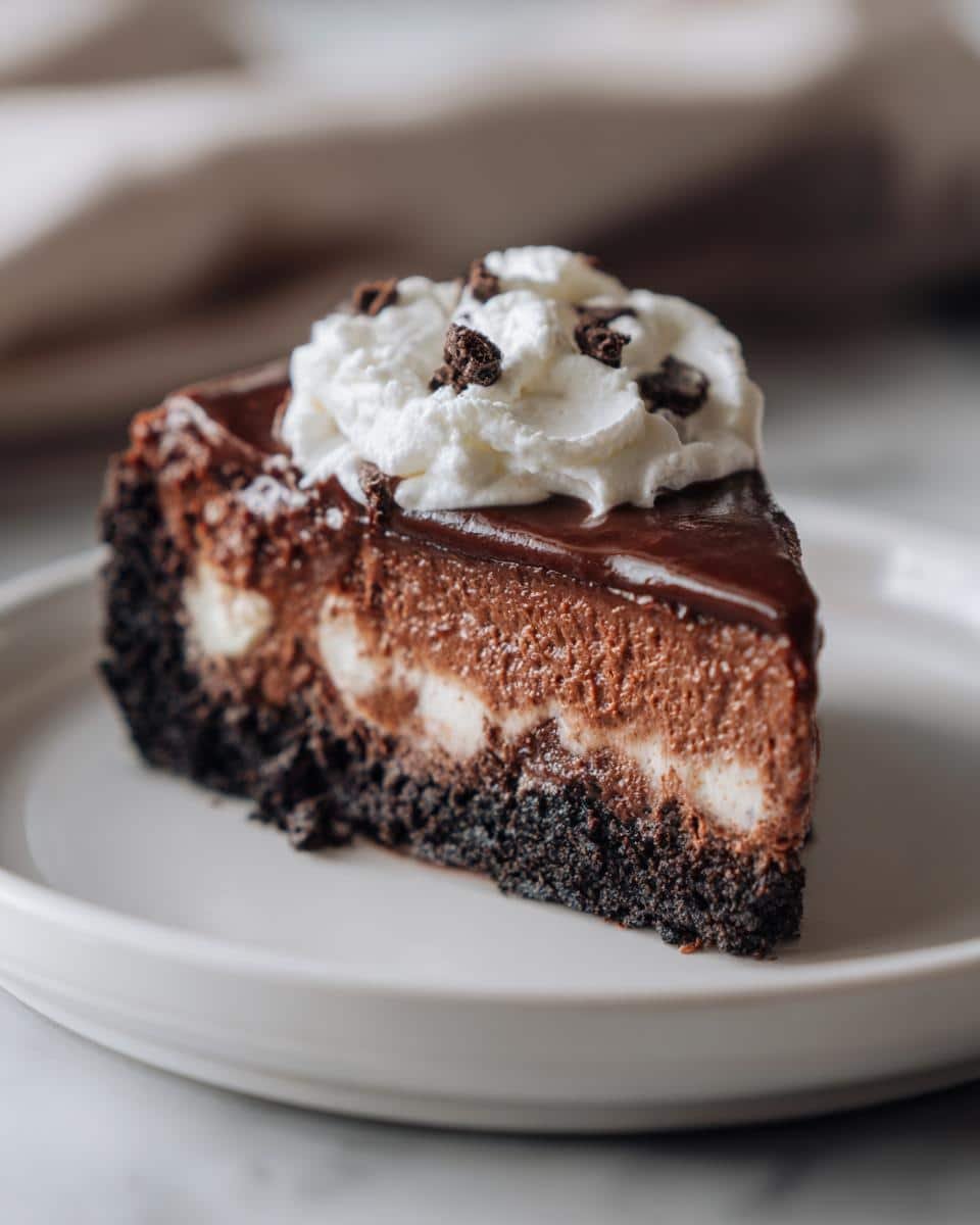 Chocolate Cheesecake - detail 2