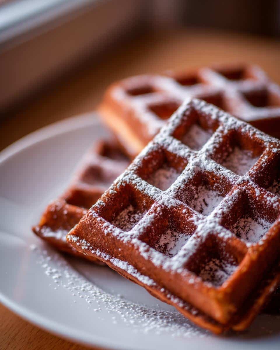 1 Perfect Chocolate Waffle Recipe That Will Hook You Forever 4 Chocolate Waffles - detail 1