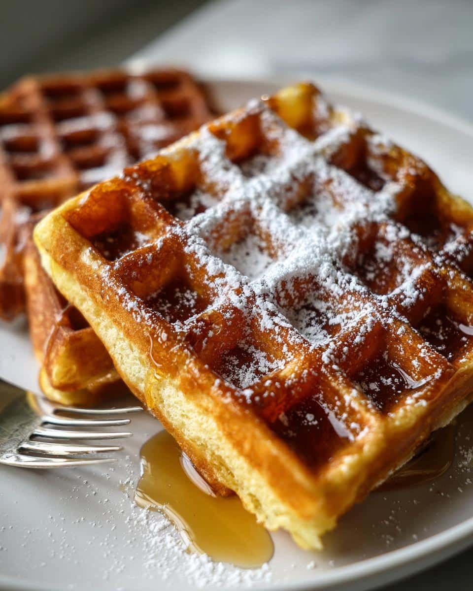 Classic Belgian Waffles - detail 1