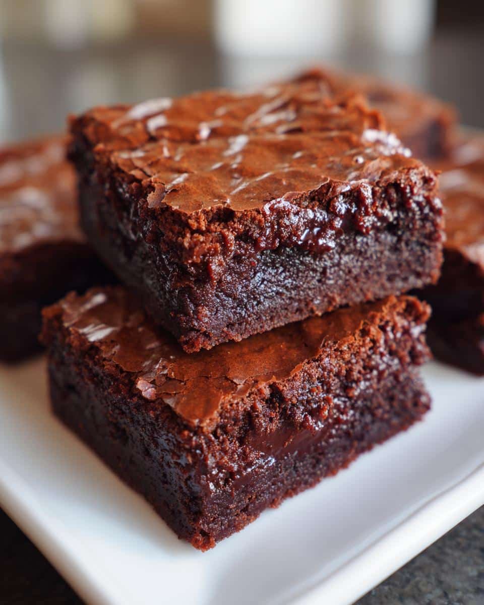 Classic Fudgy Brownies - detail 1