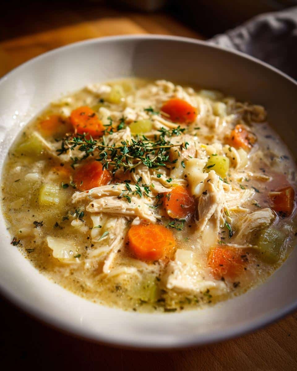 Creamy Chicken Soup - detail 1
