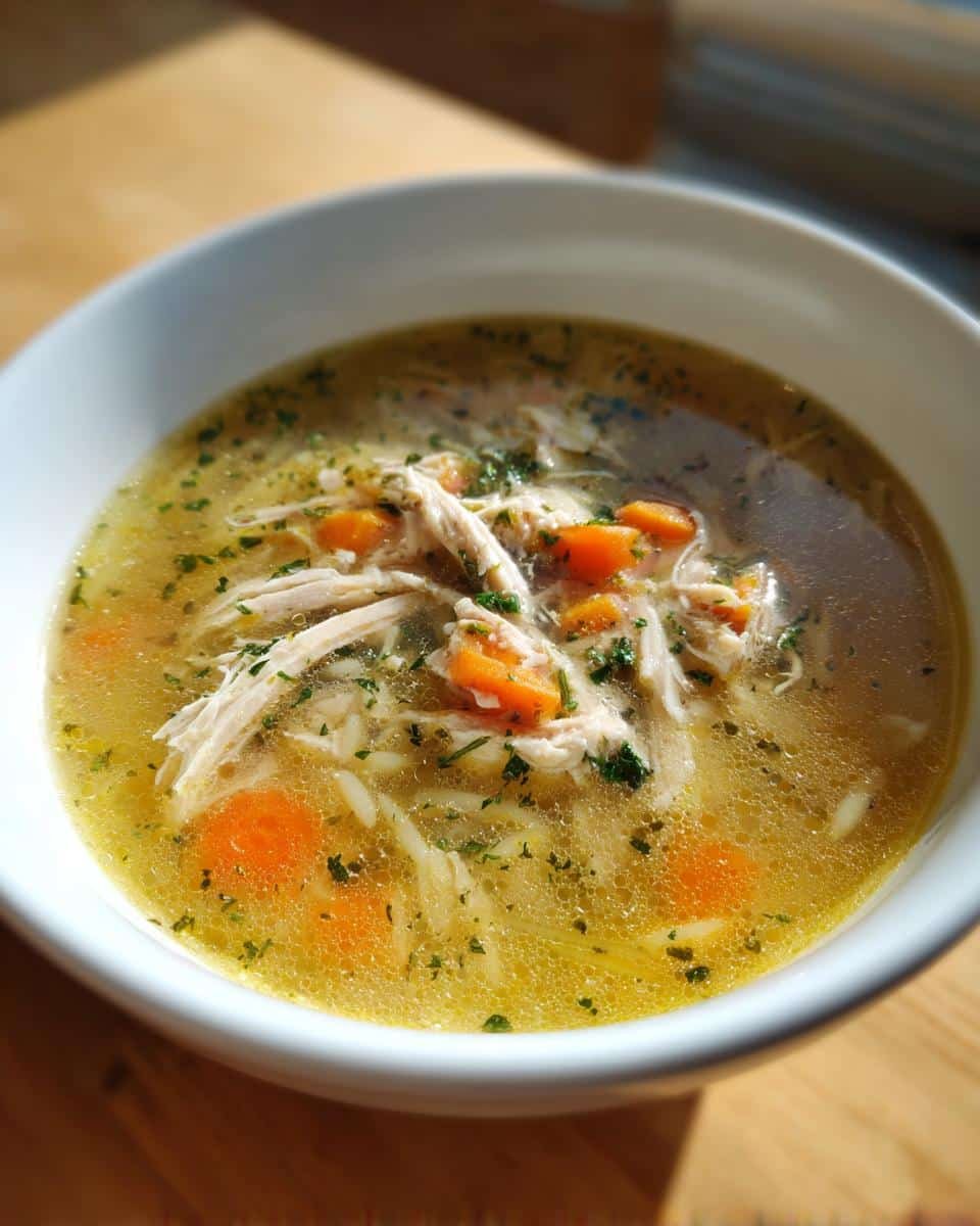 Lemon Chicken Soup - detail 1