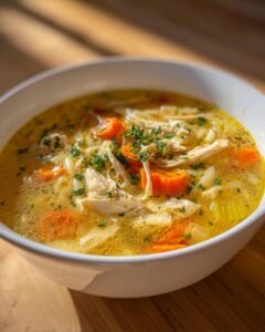 Lemon Chicken Soup