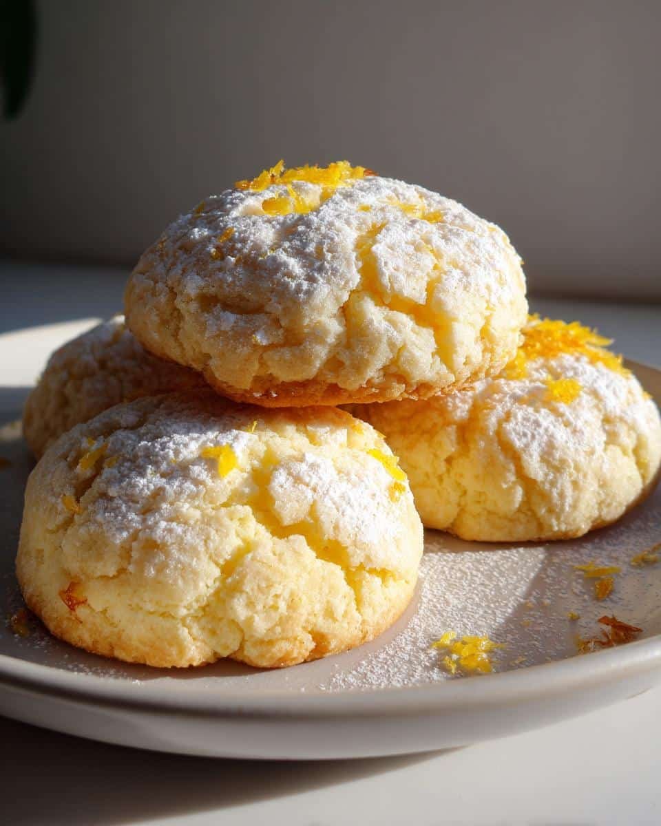 Lemon Cookies Soft and Chewy - detail 1