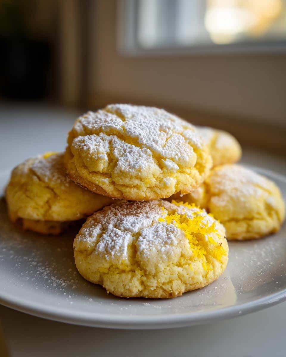 Lemon Cookies Soft and Chewy - detail 2