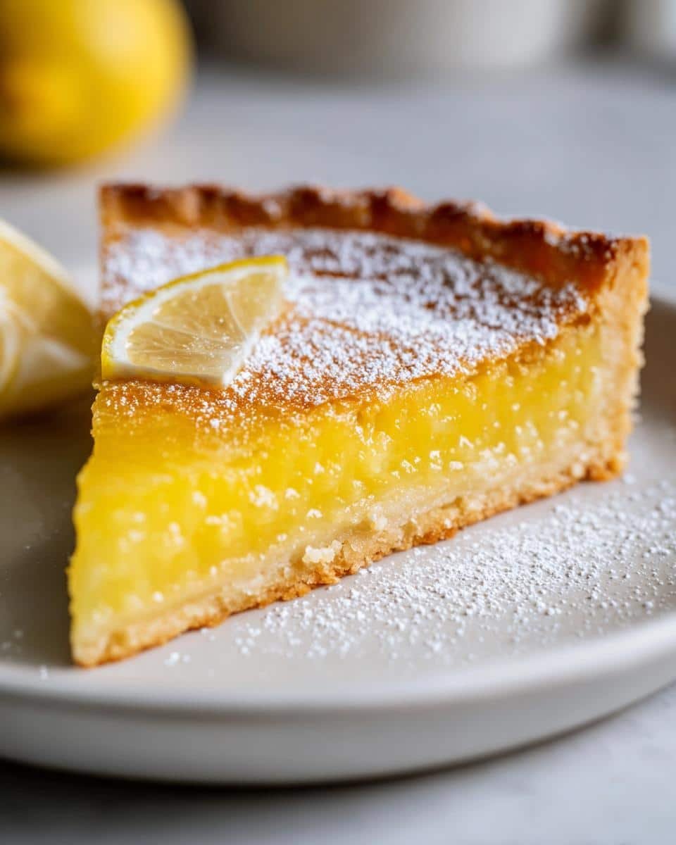 Lemon Tart French Dessert - detail 1