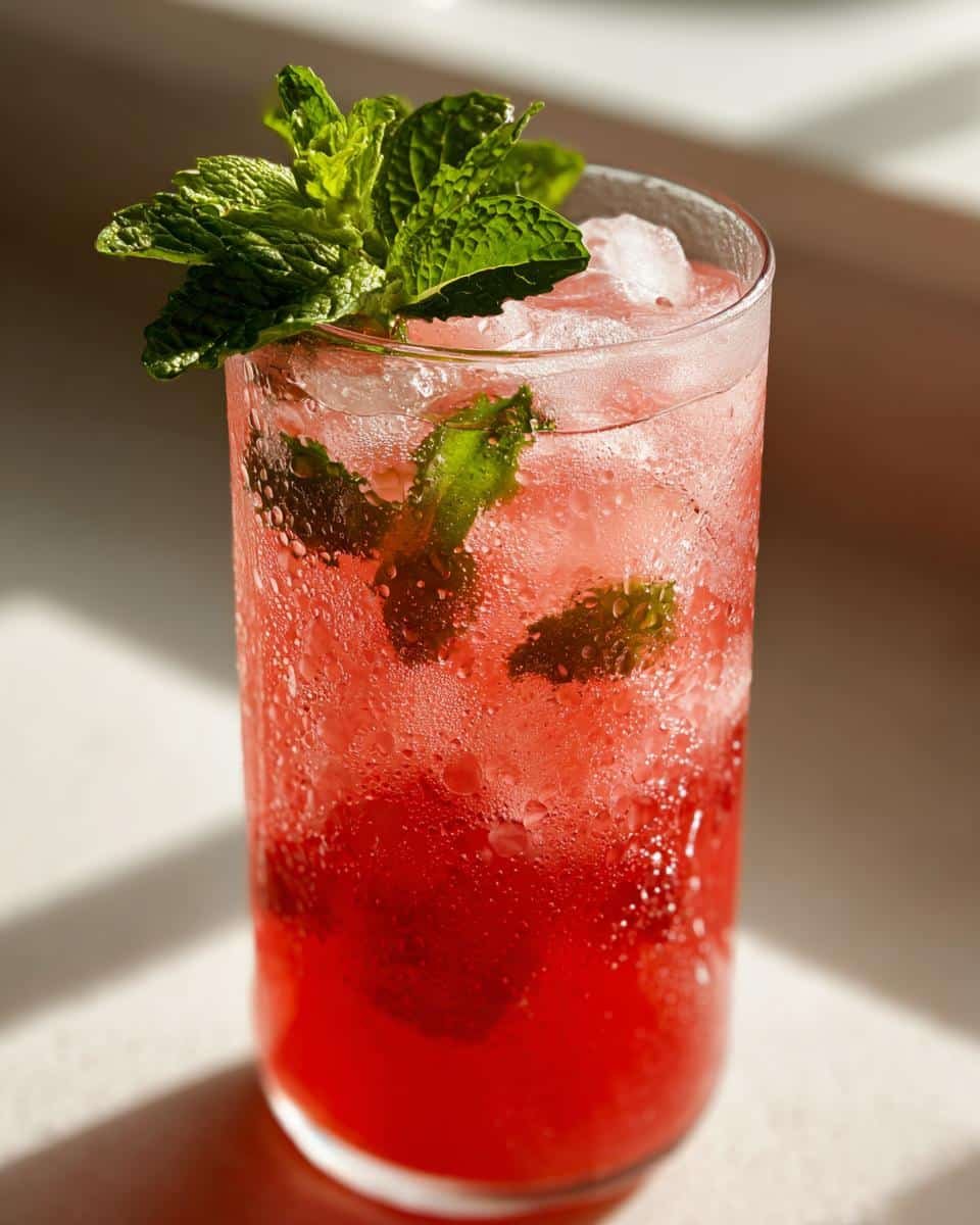 10-Minute Strawberry Lemonade Refreshing Drink for Hot Days