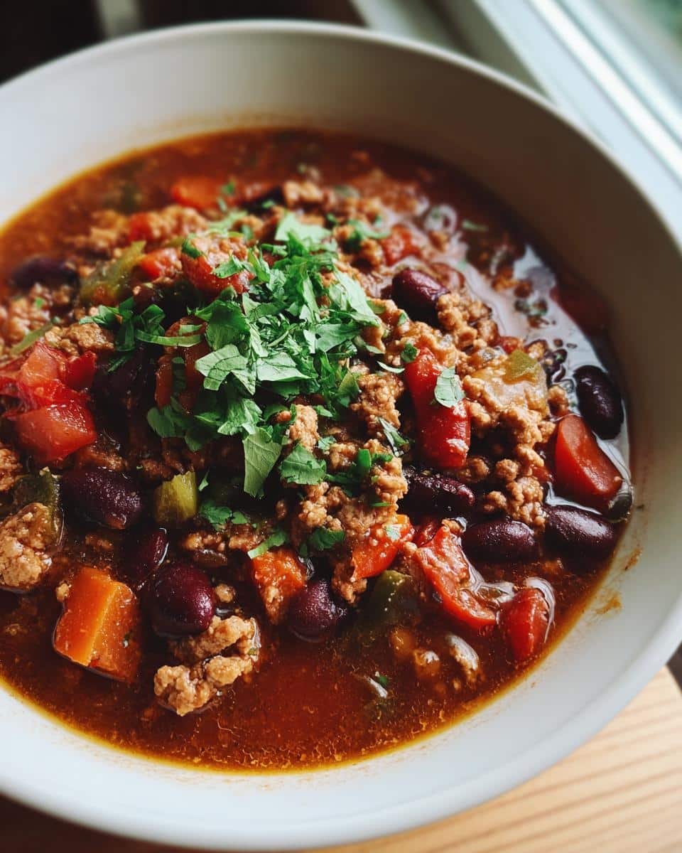 Turkey Chili - detail 1