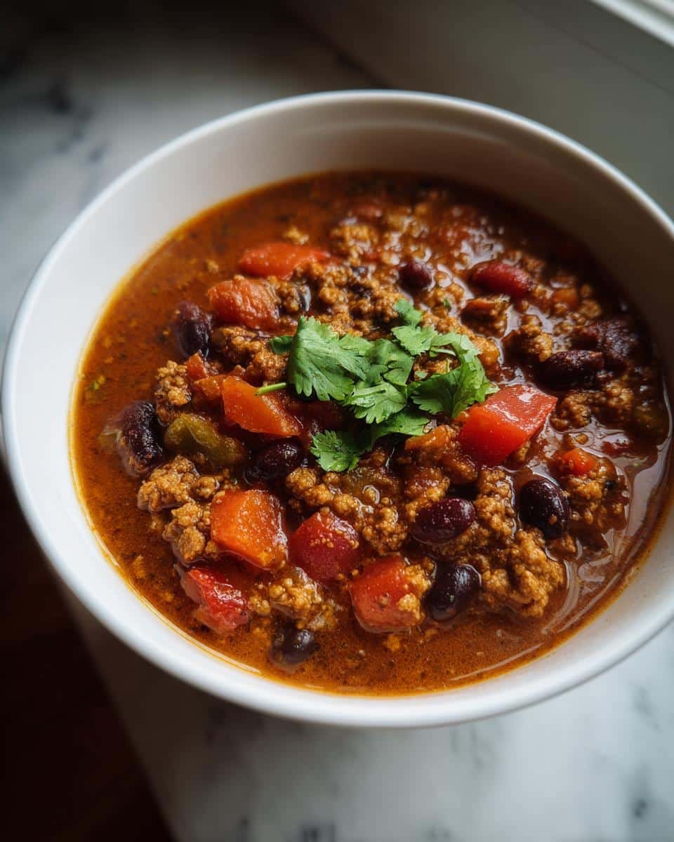 Turkey Chili - detail 2