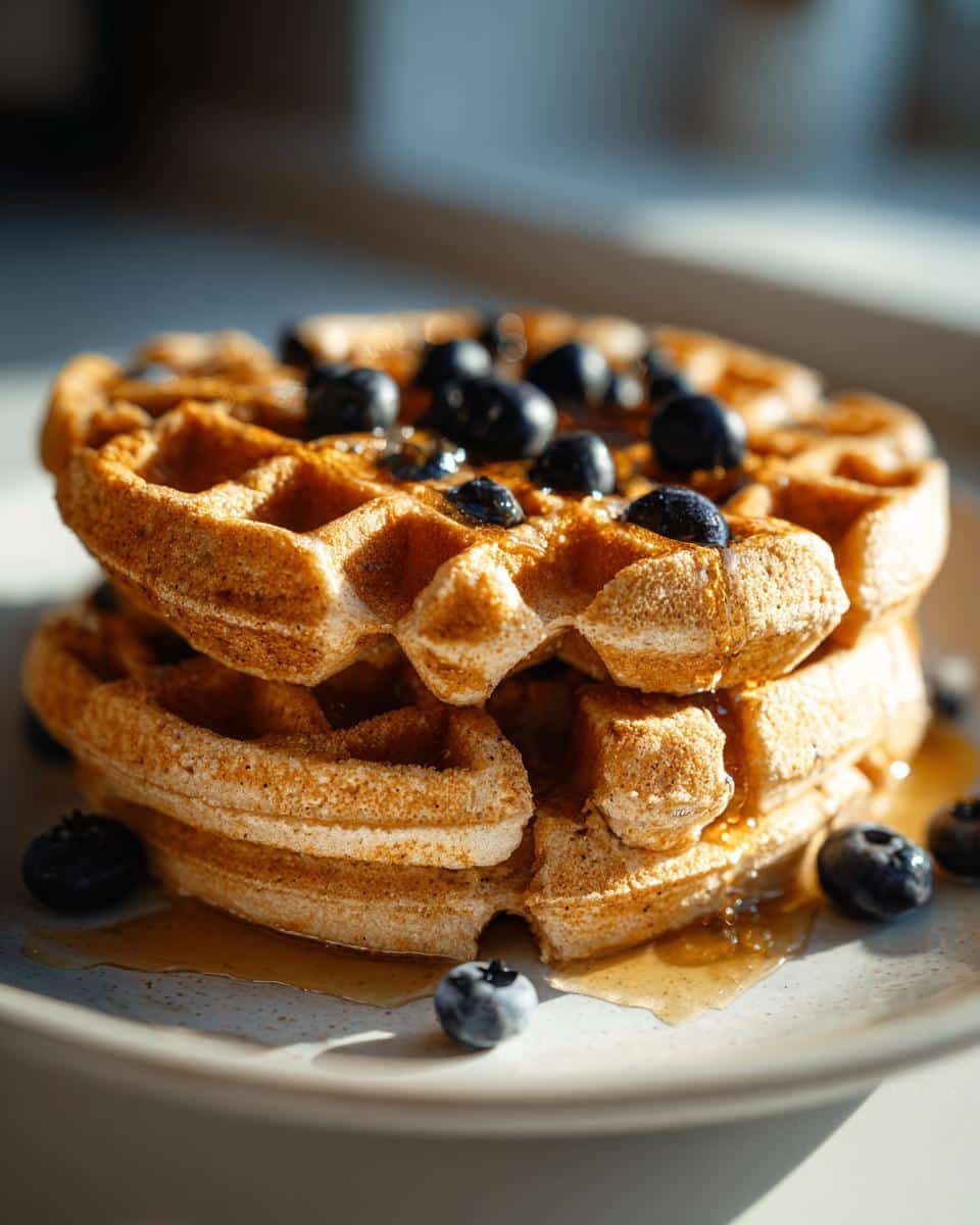 Whole Wheat Waffles - detail 1