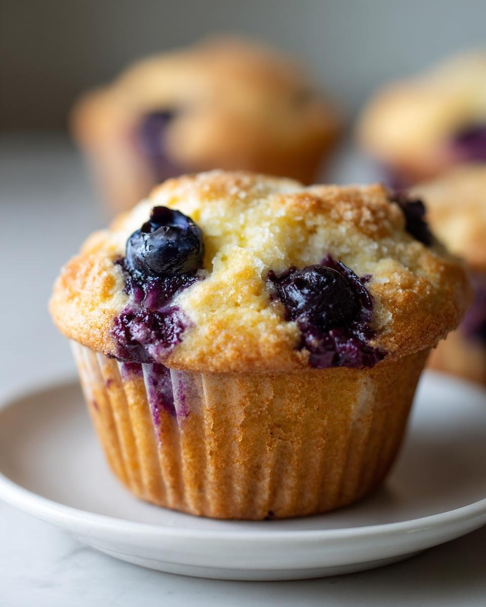 Irresistible 20-Minute Blueberry Muffins: Perfect Every Time 3 Blueberry Muffins - detail 1