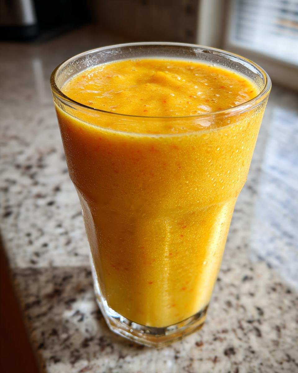 Creamy 5-Minute Mango Smoothie That Feels Like Sunshine 3 Mango Smoothie - detail 1