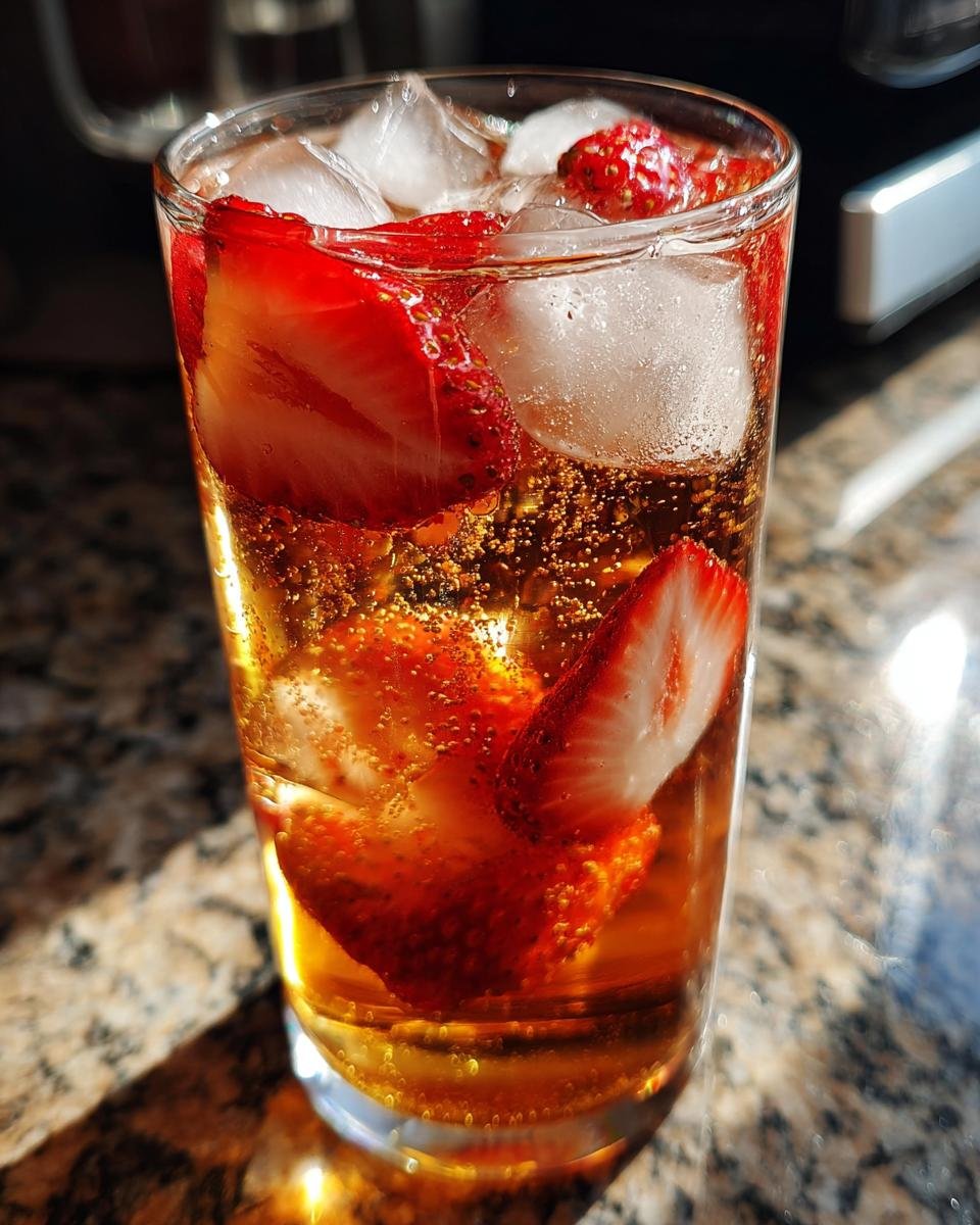 Perfect Strawberry Sweet Tea Recipe in 10 Minutes 3 Strawberry Sweet Tea - detail 1