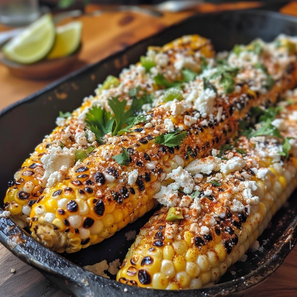 Grilled Corn Elote Recipe: A Smoky, Creamy Mexican Delight